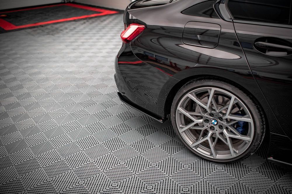 Street Pro Rear Side Splitters V.2 BMW G20/G21 (Gloss Black)