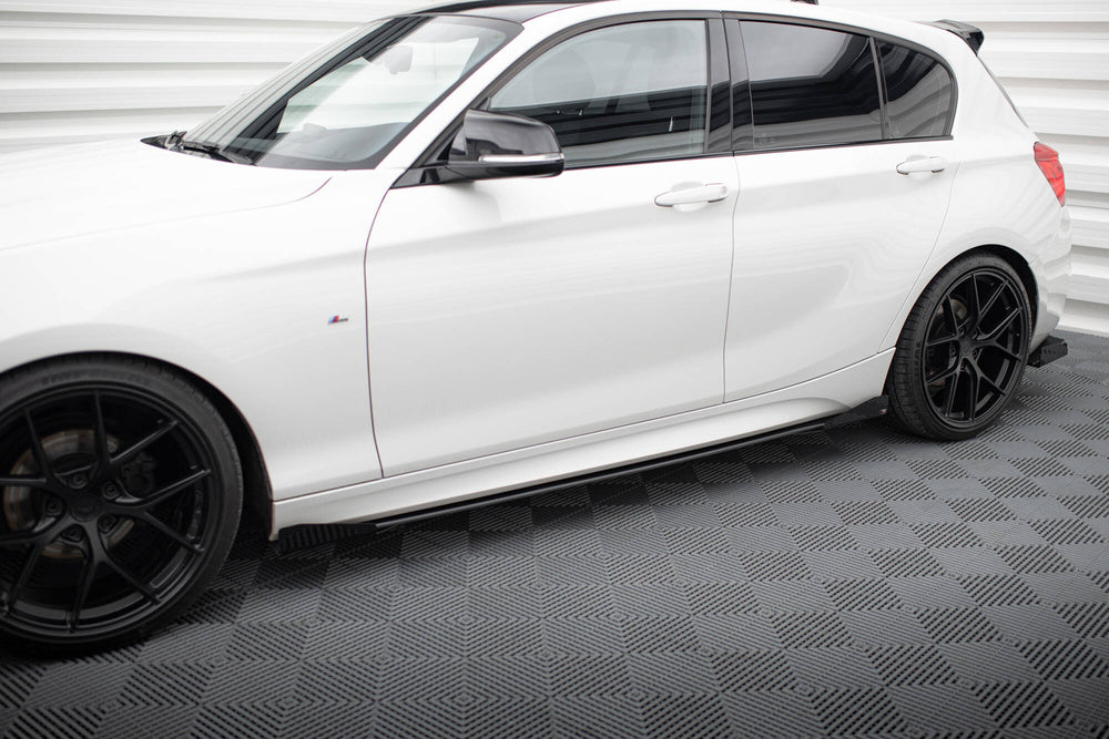 Street Pro Side Skirts V.2 + Flaps - BMW 1-Series F20 / F21 / M-Sport (2011–2019)