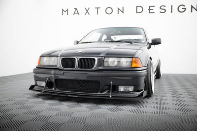 Fram Splitter / Läpp BMW E36 M3 /  E36 3-Serie (Blank Svart) M Sport - Kafi Racing
