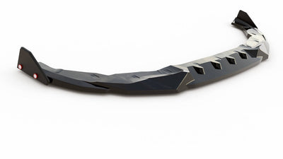 Fram Splitter / Läpp + Flaps BMW G42 2-Serie V.2 (Blank Svart) - Kafi Racing