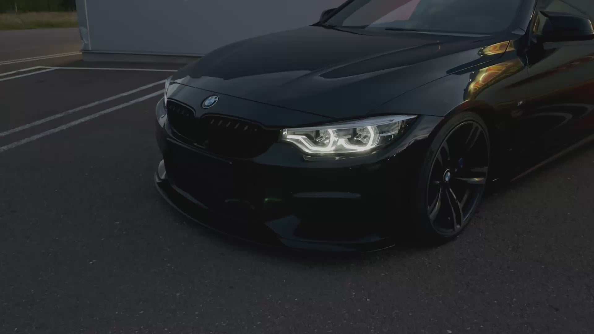 BMW Ikon LED Style Headlights – White & Yellow DRL Switchable (4 SERIES,M3,M4)