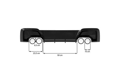 Bakre Diffuser V.2 BMW F20, F21 - Kafi Racing